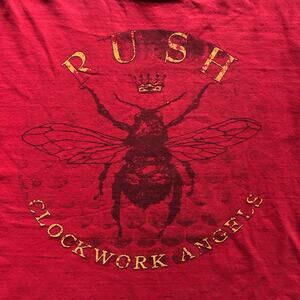 Rush Clockwork Angels 2012 authentic official Tour T-Shirt